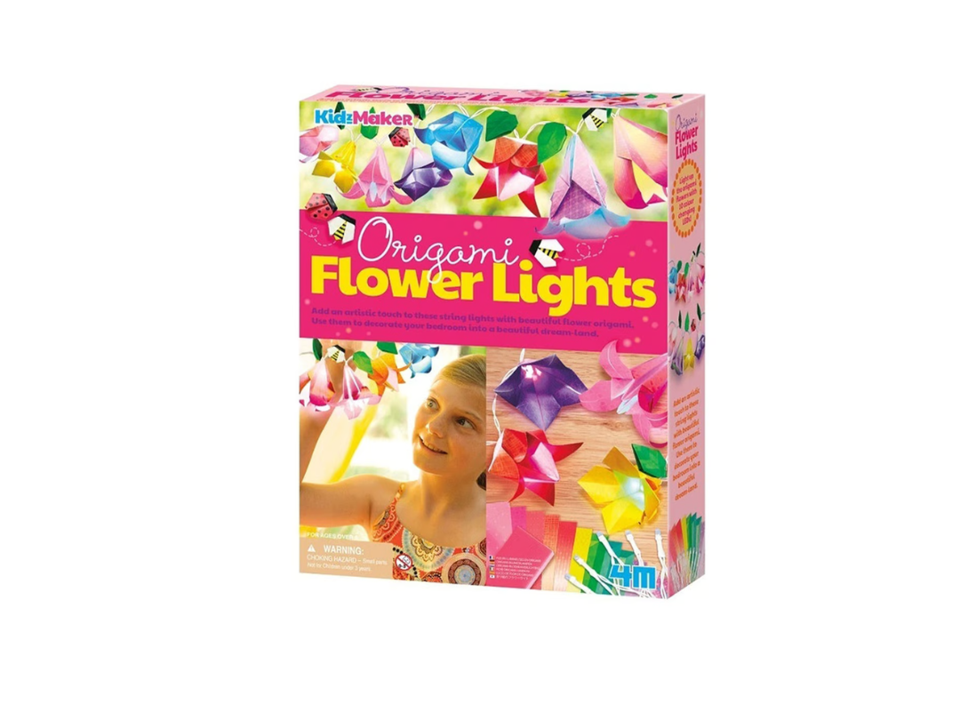 Buy 4M Origami Flower Lights Kit - DIY Craft for Kids in Qatar Buy 4M Origami Flower Lights Kit - DIY Craft for Kids in Qatar